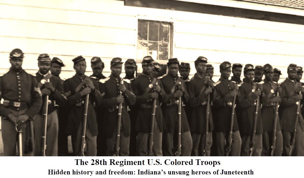 28th Regiment Colored Troops unsubstantiated
